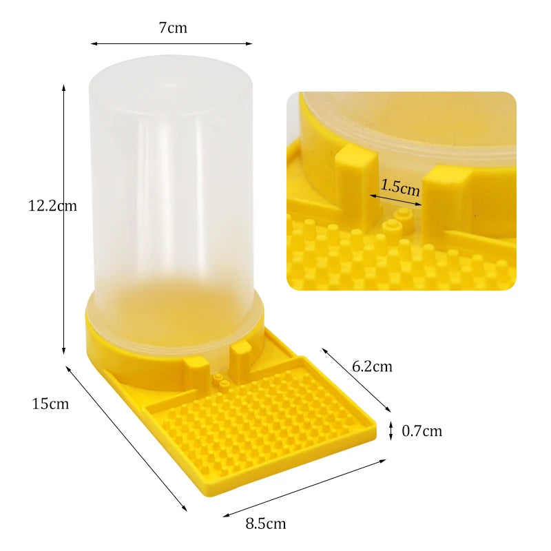 Beekeeping Bee Feeder &ndash; Plastic Waterer for Beehives