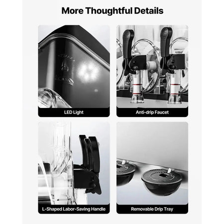 15L Triple Tank Commercial Slushy Machine for Bars