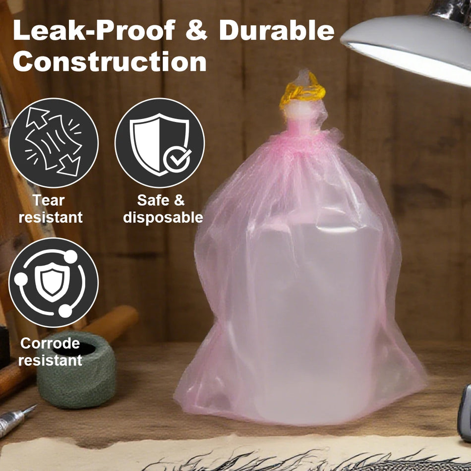 200 sztuk worków na butelki do mycia tatuaży wodoodpornych i odpornych na plamy