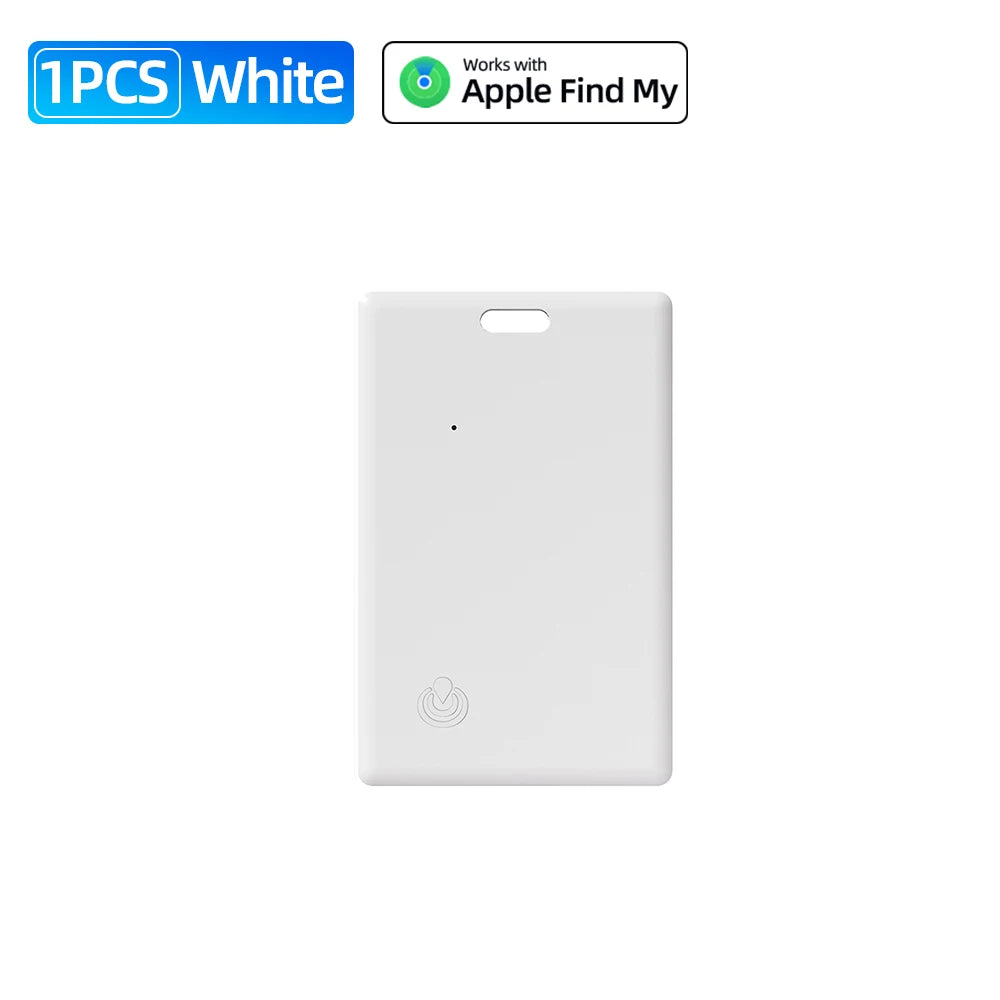 Anti-Lost Ultra-Thin Wallet Tracker &ndash; Find My iPhone GPS 1PCS White