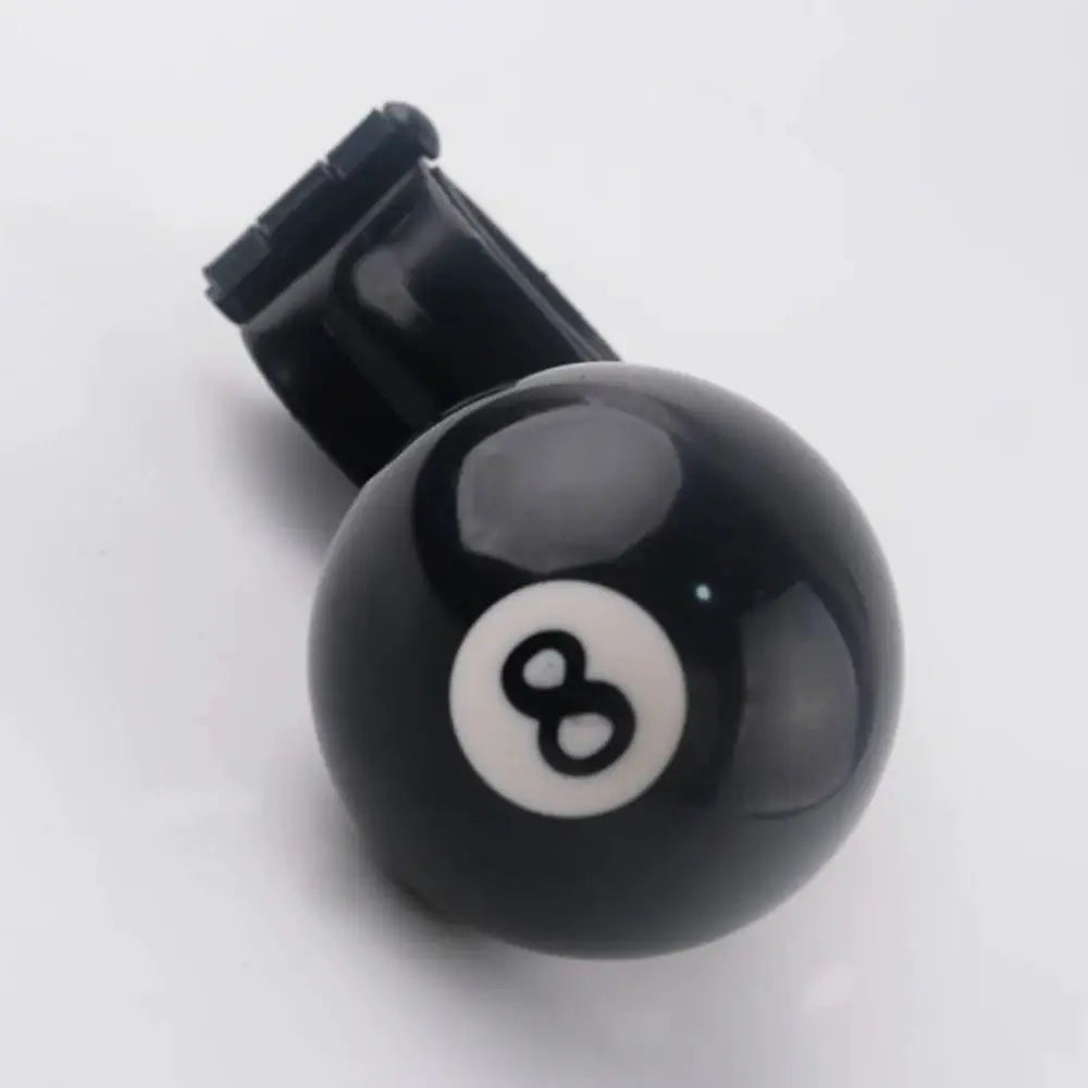 Black 8 Ball Steering Wheel Booster Universal Creative Driving Knob by InterCyprus Trading Ltd
