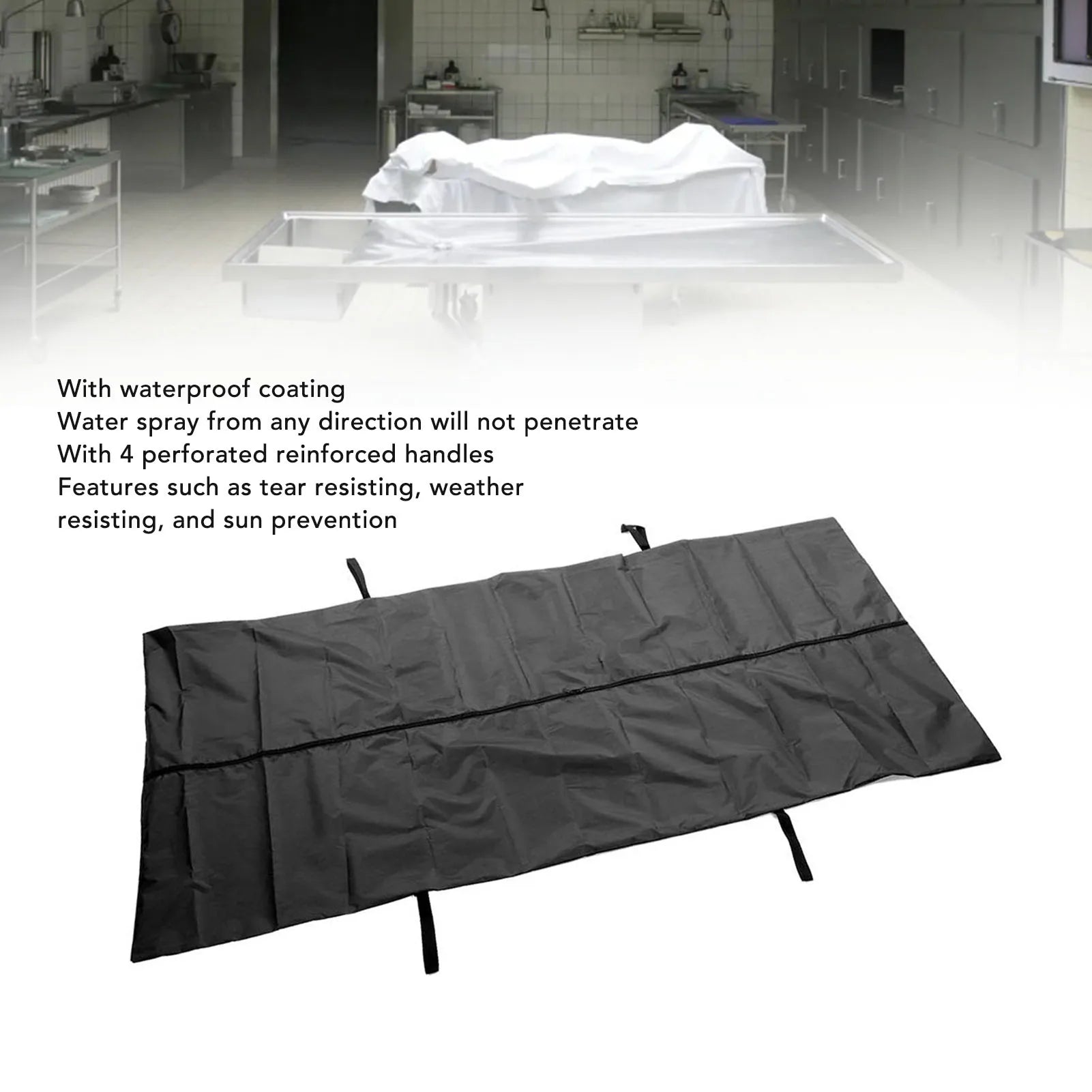 Emergency Cadaver Body Bag Oxford Cloth - Anti Leakage