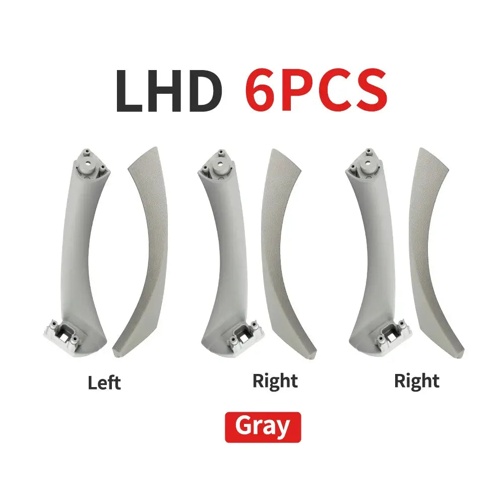 LHD RHD Beige Black Gray Interior Door Pull Handle Set Replacement For BMW 3 Series E90 E91 E92 316 318 320 325 328i 2004-2012 by InterCyprus Trading Ltd