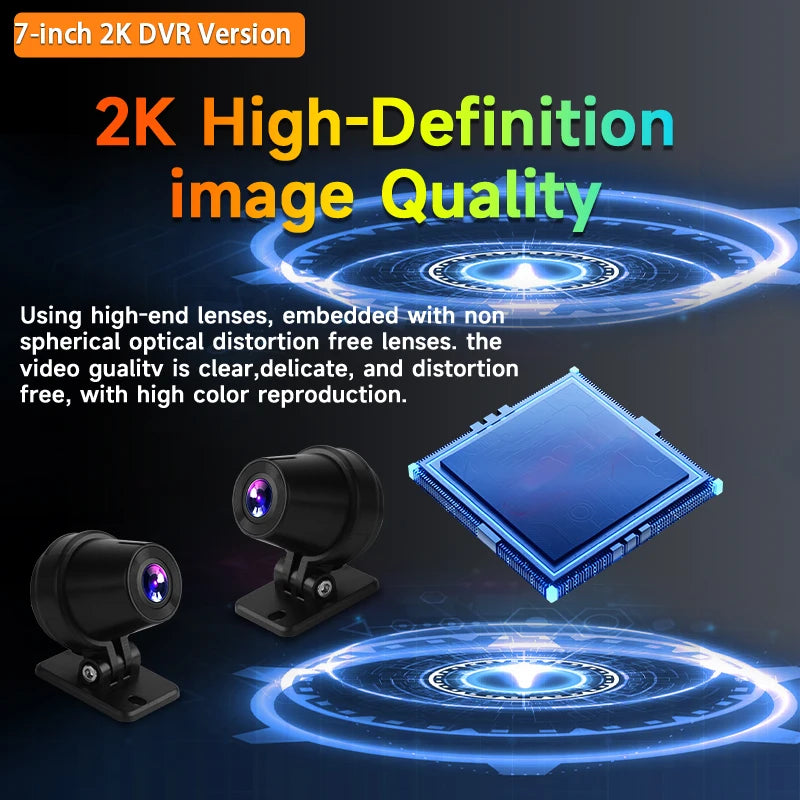 Jansite 5 Inch CarPlay Motorcycle DVR &ndash; Wireless Connectivity and Portable Design