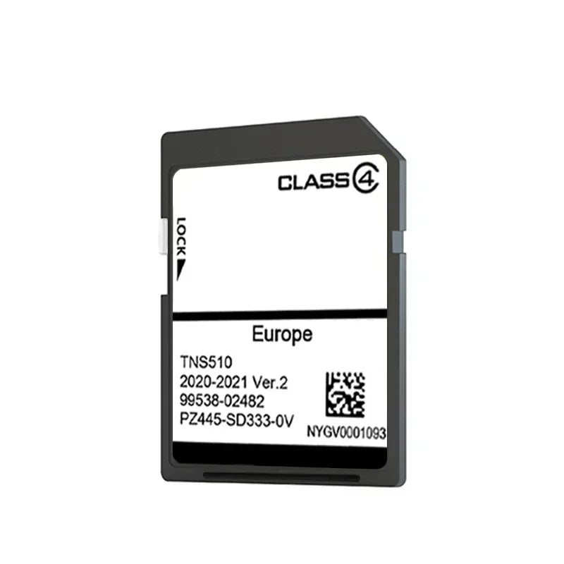TNS510 &ndash; Europe Maps Coverage For Toyota NAV 2020-2021