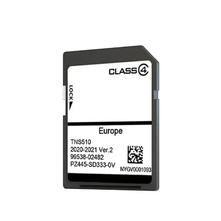 TNS510 &ndash; Europe Maps Coverage For Toyota NAV 2020-2021