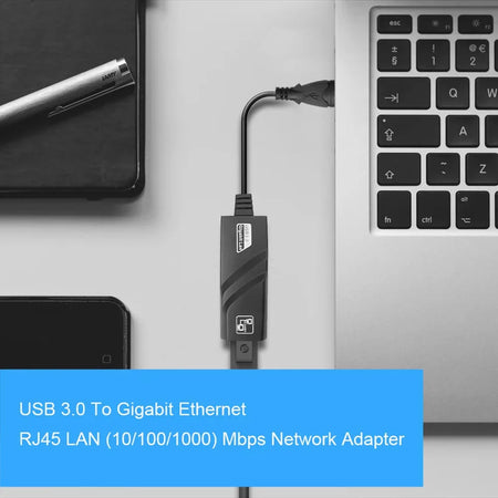 EOENKK USB Type C to RJ45 LAN Ethernet Adapter &ndash; High-Speed 1000Mbps Connectivity