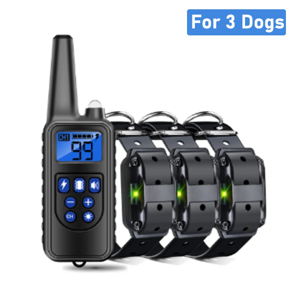 800m Electric Dog Training Collar &ndash; Waterproof Remote