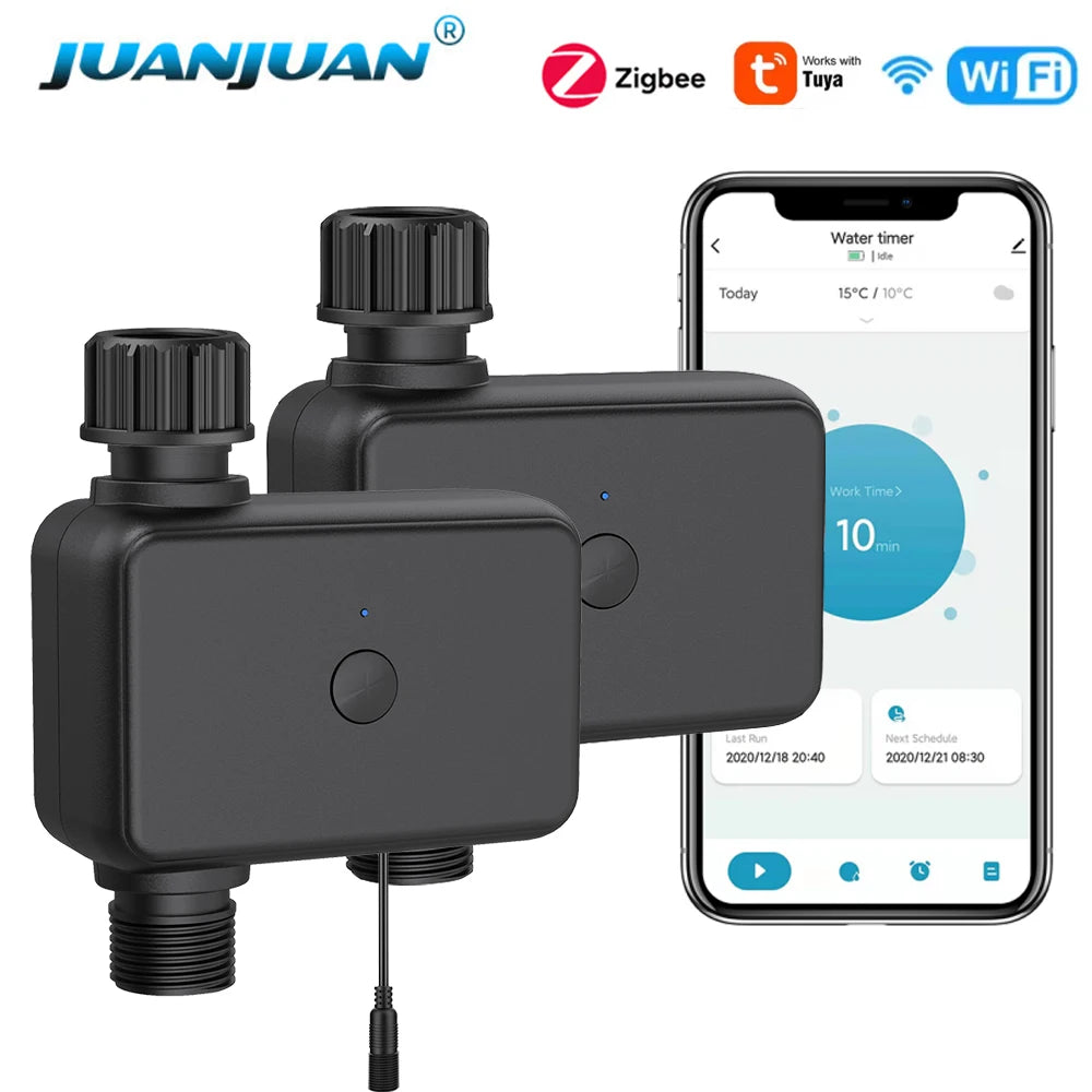 Tuya Zigbee Water Timer 1 Zone &ndash; Programmable Irrigation