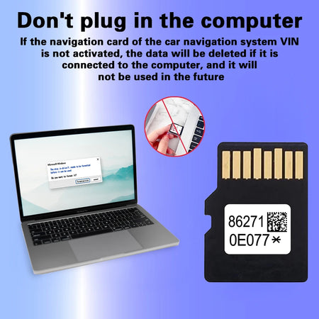 86271-0E077 Toyota SD Card - USA Canada Maps Update