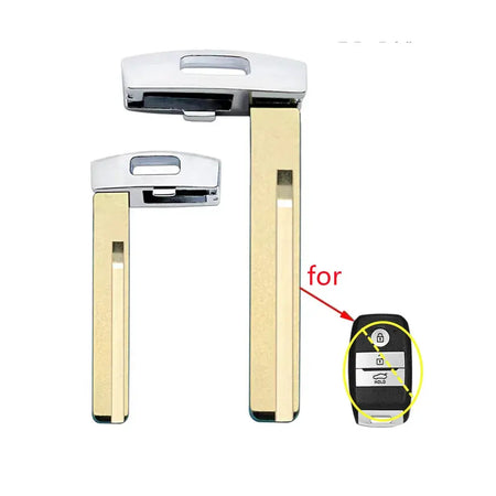 10pcs/lot Emergency Insert Small Key Blade Uncut for Kia K2 Smart Card Key by InterCyprus Trading Ltd
