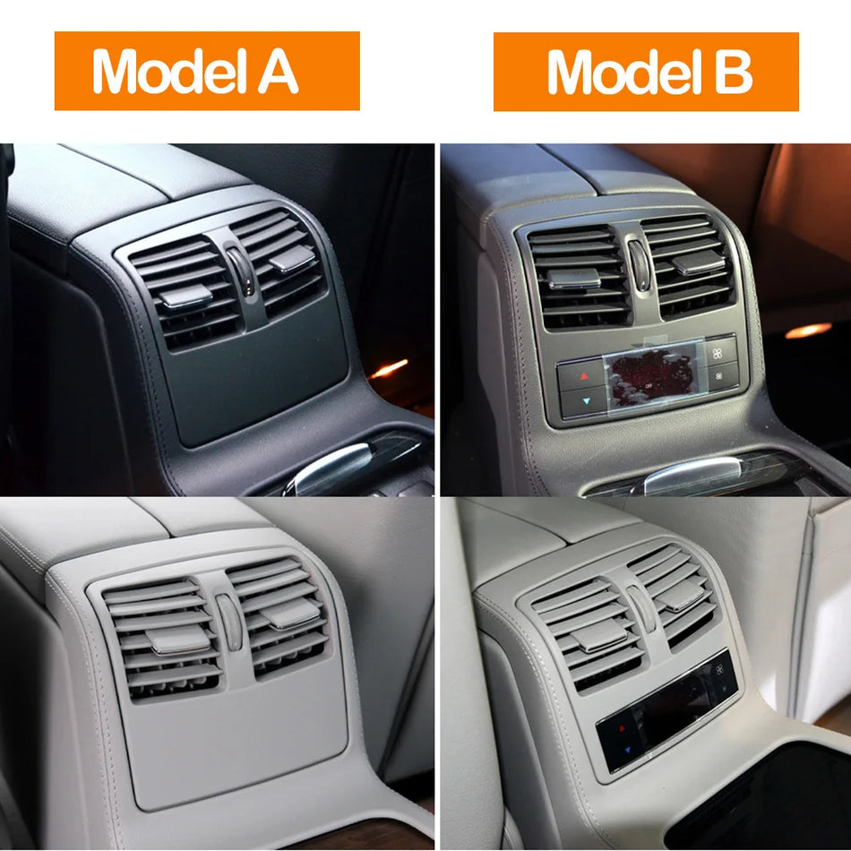 Rear Air Conditioning Vent Grill Panel Cover Made of PC/ABS for Mercedes-Benz CLS W218