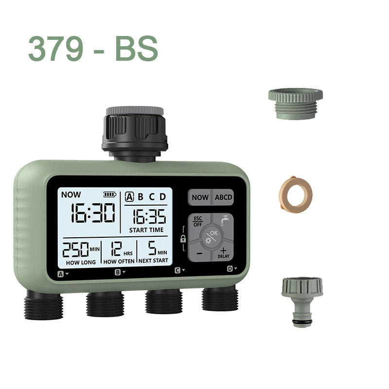 Eshico HCT-379 &ndash; Four Outlets Irrigation Timer Pro POP4-HCT-379-BS