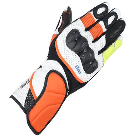 GP-PRO Gp Pro SP-2 V3 Summer Racing Gloves - Touchscreen Leather Protection Orange / M