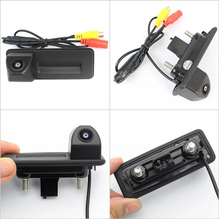 1080P Wide Angle Rear View Camera for VW Skoda Audi Octavia A5 A7 by InterCyprus Trading Ltd