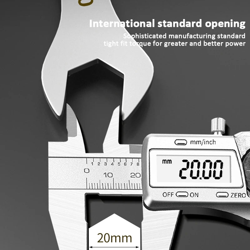 Ultra-thin Ratchet Wrench 5-32MM - Dual-purpose Spanner for Bikes, Motorcycles, and Cars