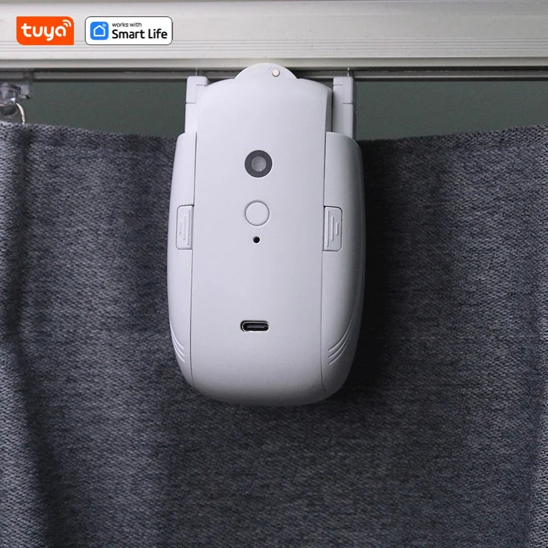 Tuya Smart Curtain Robot - Bluetooth Control with Timed Switch &amp; 8KG Capacity