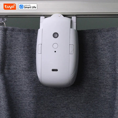 Tuya Smart Curtain Robot - Bluetooth Control with Timed Switch &amp; 8KG Capacity