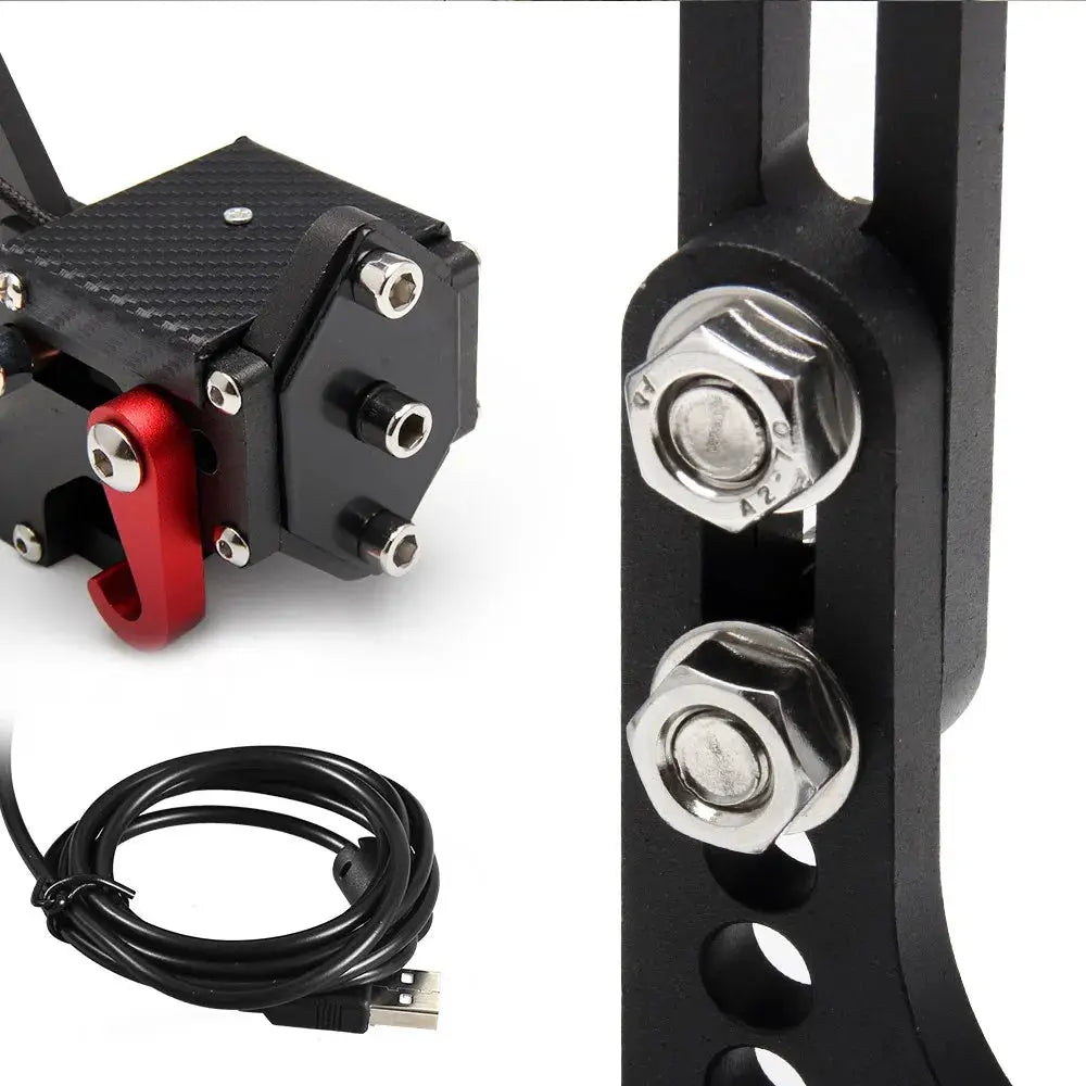 Brake System USB Handbrake For Logitech G29/G27/G25 PC Hall Sensor Rally SIM Racing Games T300 T500 by InterCyprus Trading Ltd