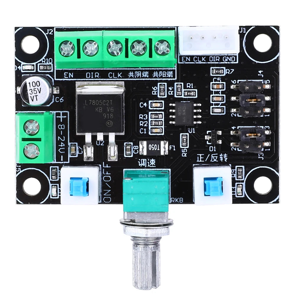 Motor Driver Controller Board &ndash; Precise Speed Regulation and Rotation Control