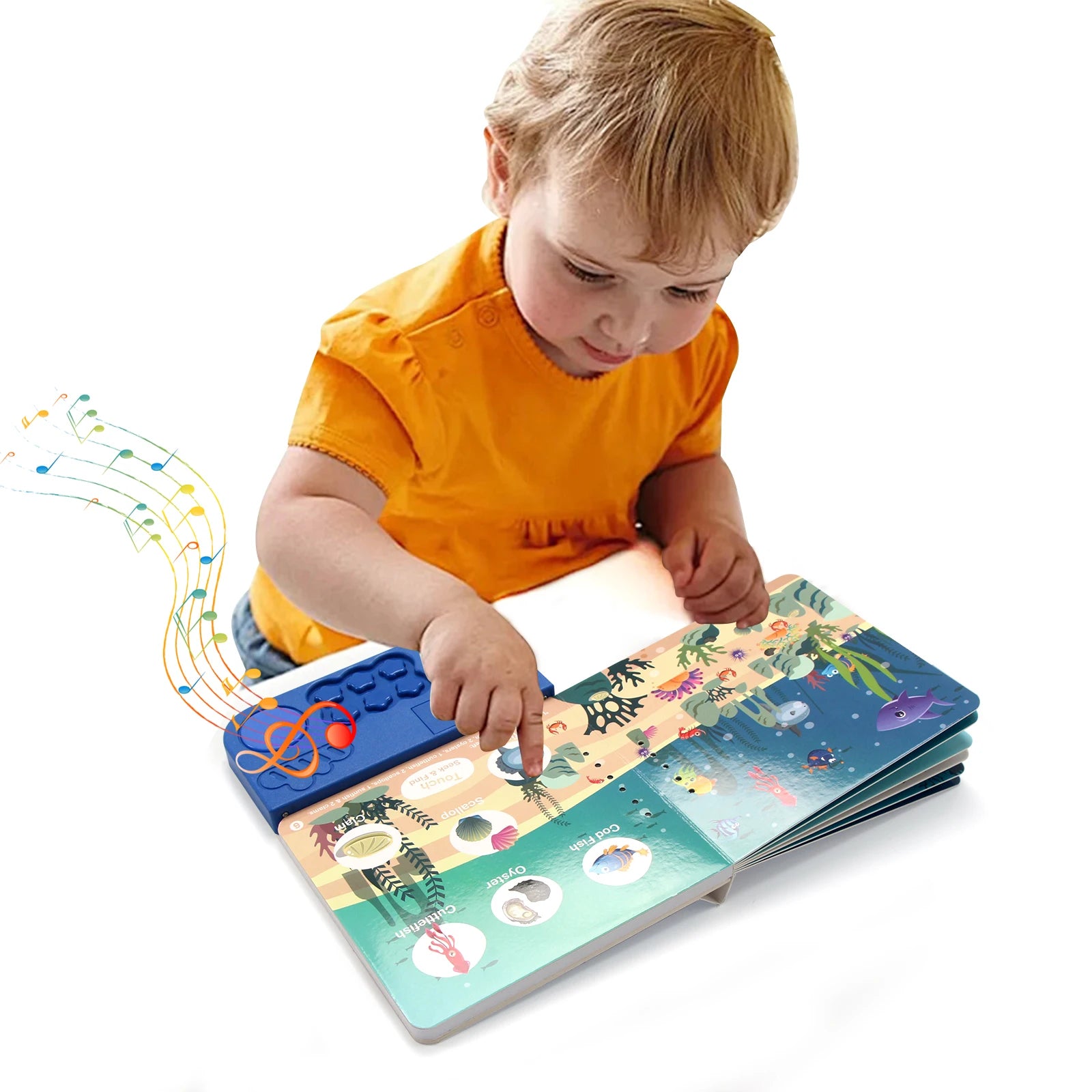 CoolPlay Kids Electronic Audio Books &ndash; Interactive Learning with Melody and Lights