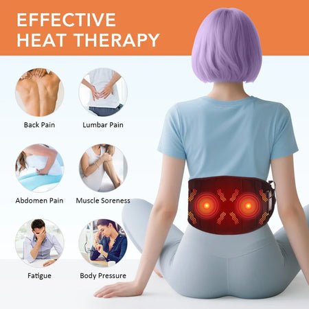Electric Heating Lower Back Massager Belt &ndash; Heat Therapy