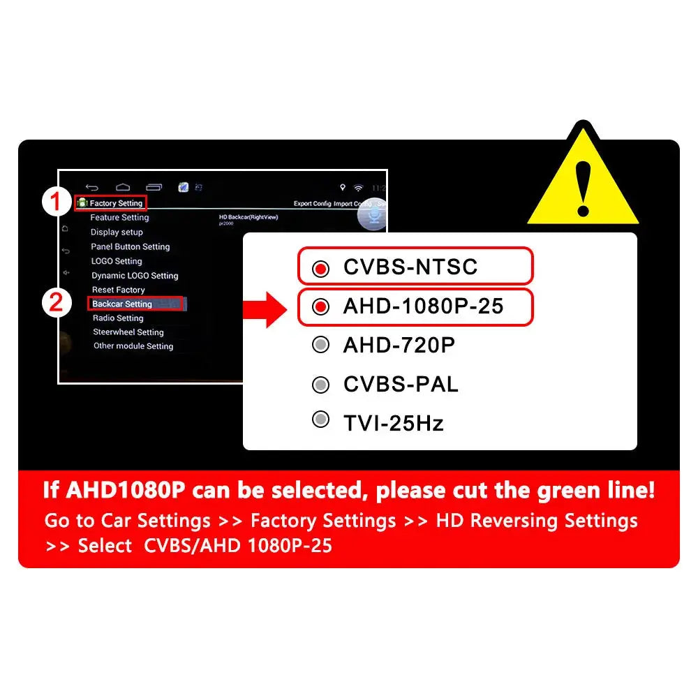 Dynamic Trajectory Reversing Camera for Mercedes Benz C Class W205 CLA W117 Car Trunk Handle Rear View Reversing 180 Degree by InterCyprus Trading Ltd