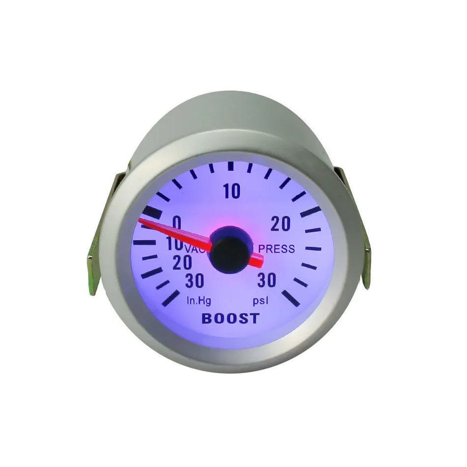 52mm Universalus Turbo Padidėjimo Matuoklis su 12V LED Skaitmeniniu PSI Automobilio Matuokliu