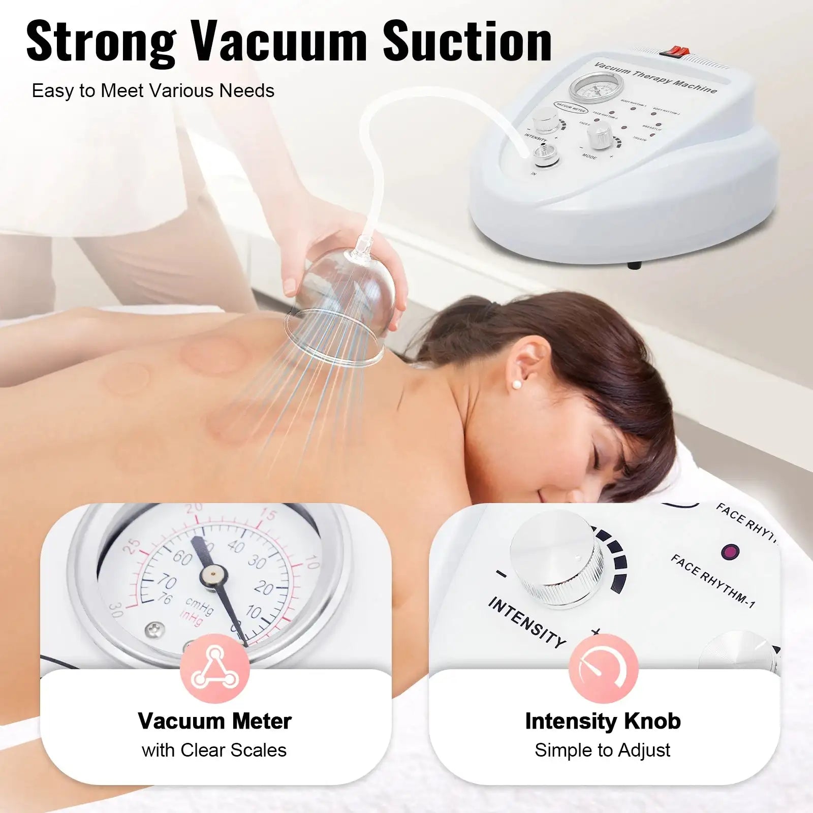 Breast Enlargement Vacuum Massager 3D &ndash; Adjustable Suction
