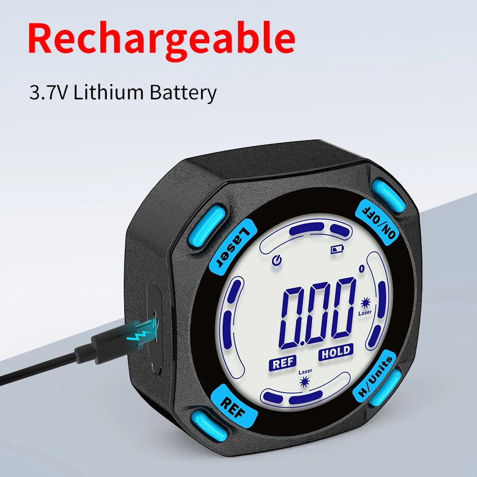 Aicevoos High Precision Digital Angle Gauge with Magnetic Sides