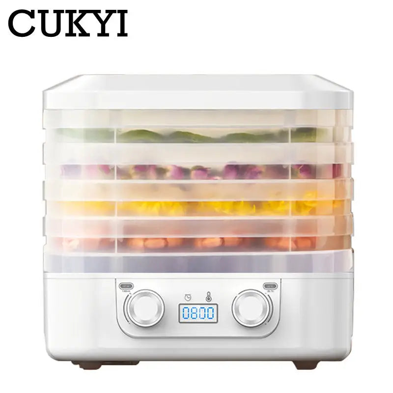 CUKYI Food Dehydrator &ndash; Adjustable Temperature Control