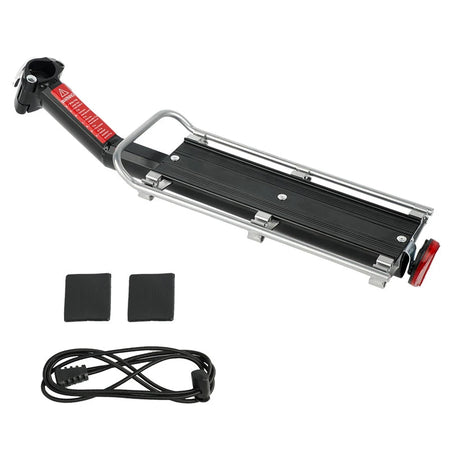 Deemount Bicycle Luggage Carrier &ndash; Adjustable Alloy Rack with 9kg Load Capacity RCK043 / CHINA