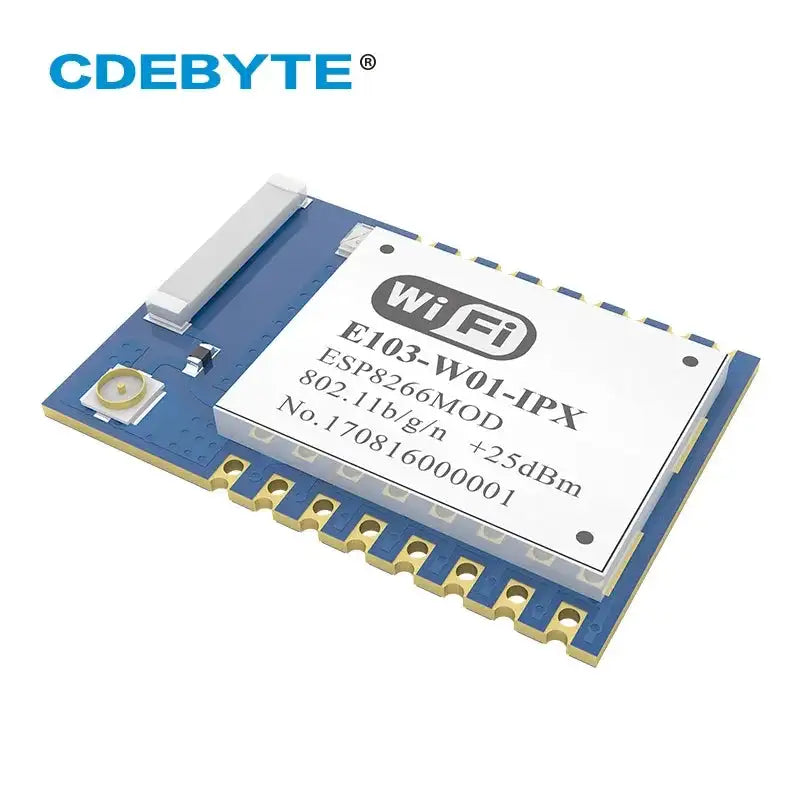 ESP8266EX 2.4GHz UART WiFi Module 20dBm SMD Ceramic Antenna