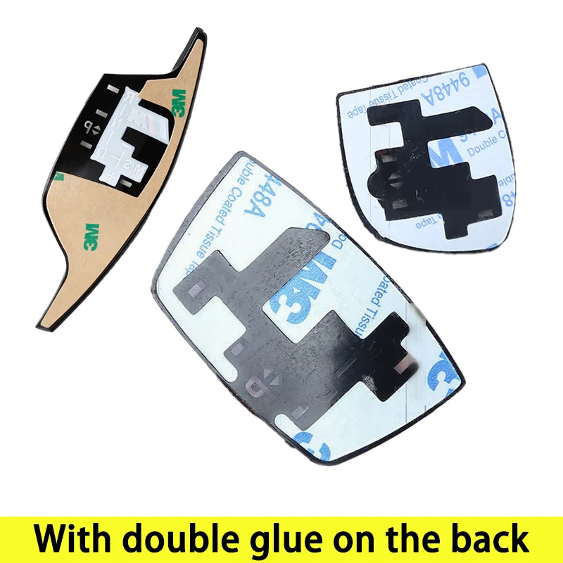 Sticker de cubierta del panel de cambio de marchas de la serie BMW 1-7, trim interior de ABS