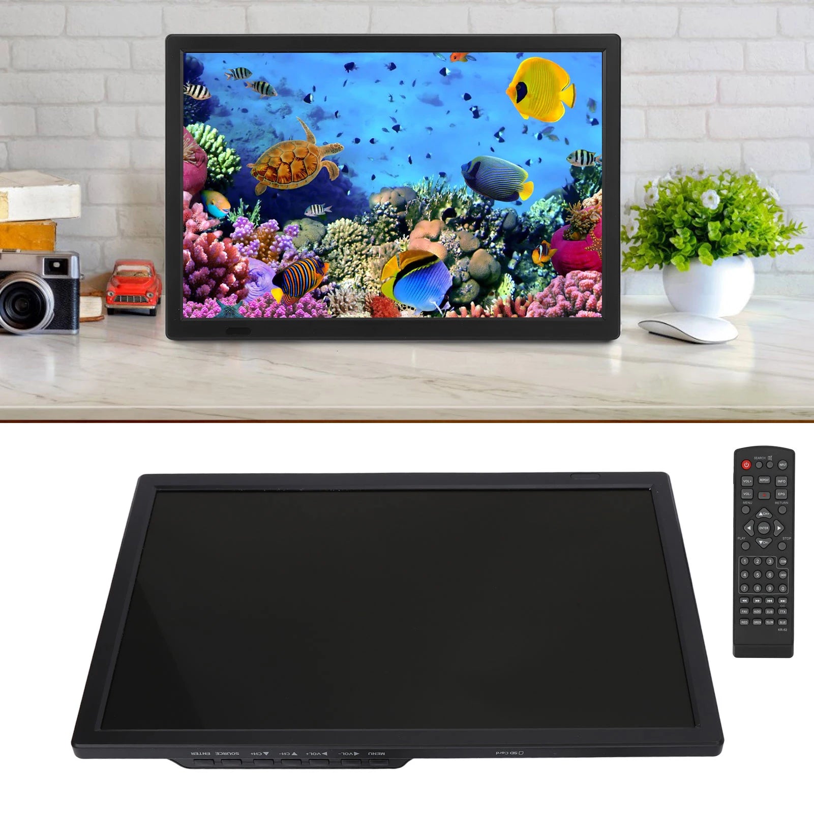 15.5 Inch Portable Digital TV with ATSC High Sensitivity