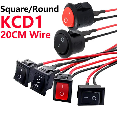 5Pcs Mini Rocker Switch &ndash; Reliable Control for DIY Projects