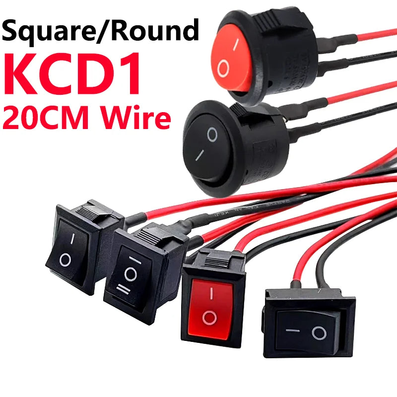 5Pcs Mini Rocker Switch &ndash; Reliable Control for DIY Projects