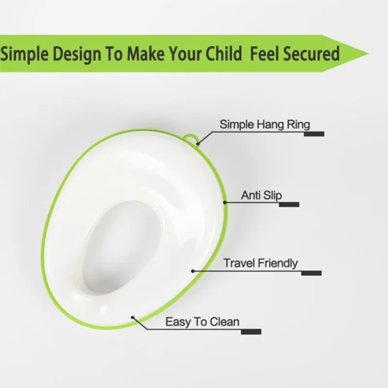 Easy To Clean Universal Toilet Seat For Children - Non Slip