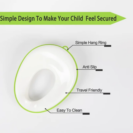 Easy To Clean Universal Toilet Seat For Children - Non Slip