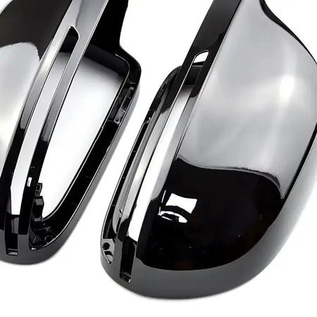 Pair Side Mirror Covers for Audi A4 B8 A6 C6 A5 Q3 S-Line by InterCyprus Trading Ltd