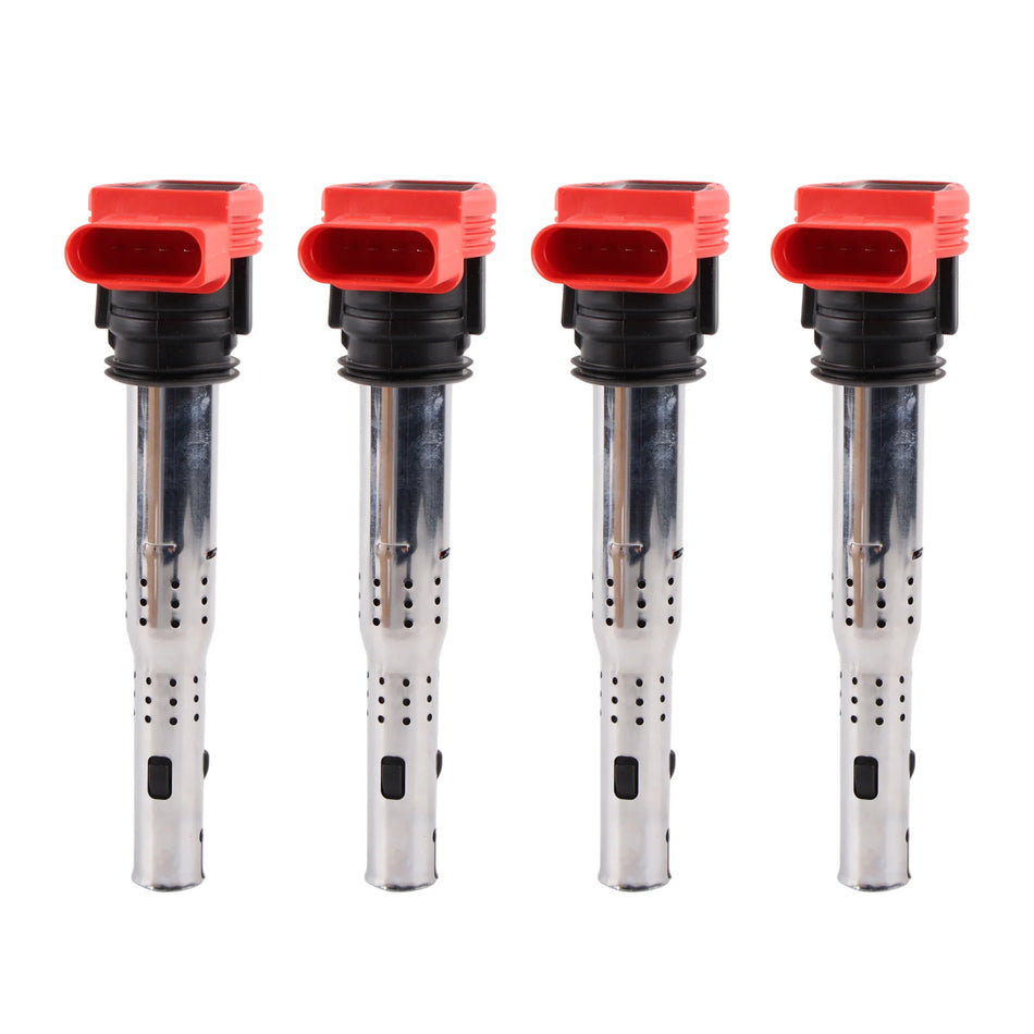 4x komplet tuljav za vžig neposredno prileganje za Audi A4/A5/R8