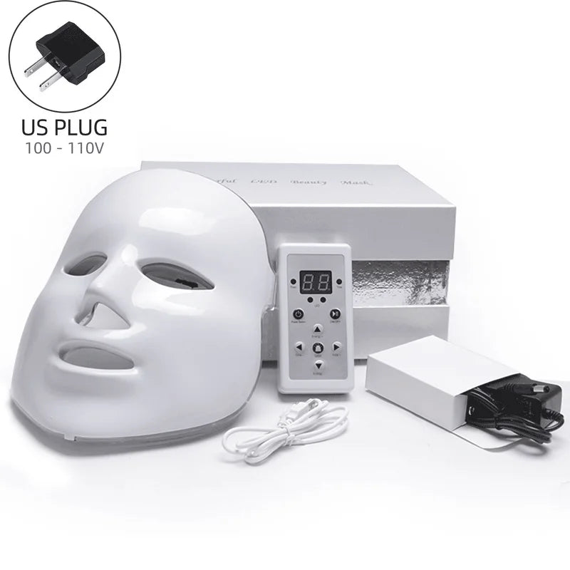 MONAI Red Light Therapy LED Mask &ndash; Whitening And Radiance US with box