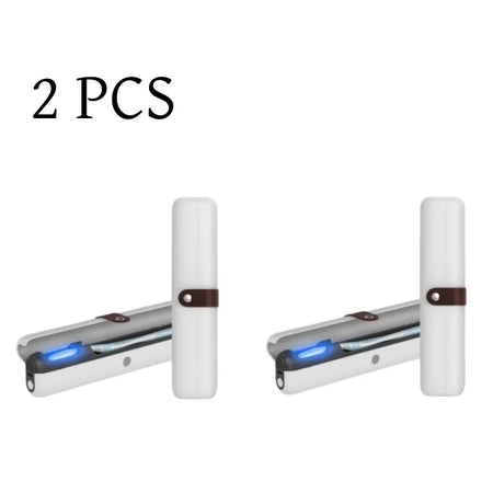 DUTRIEUX Portable UV Toothbrush Case &ndash; UV Sterilizer 2PCS