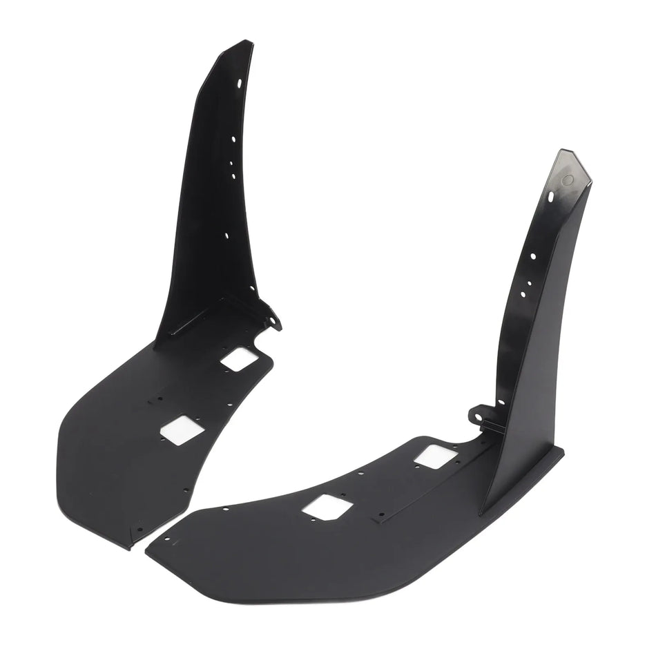 Kit de alerón de esquina de parachoques delantero para Ford Mustang GT500 2014-2021 Alerones de ABS negros