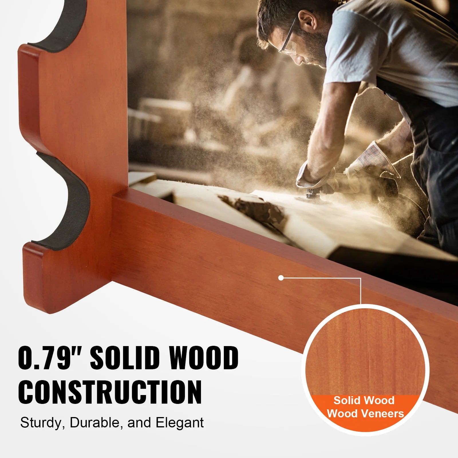 VEVOR Gun Rack Wall Mount &ndash; Heavy Duty 5 Gun Rack Pro