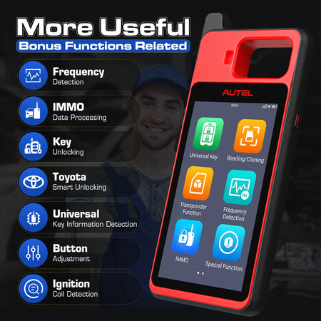 Autel KM100 KM100X Key Fob Programmer &ndash; Universal Smart Key