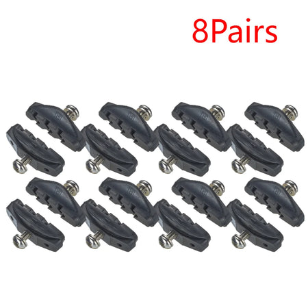 Road Bike Brake Pad &ndash; Ultra Quiet Durable Rubber Brake Pads 8Pairs
