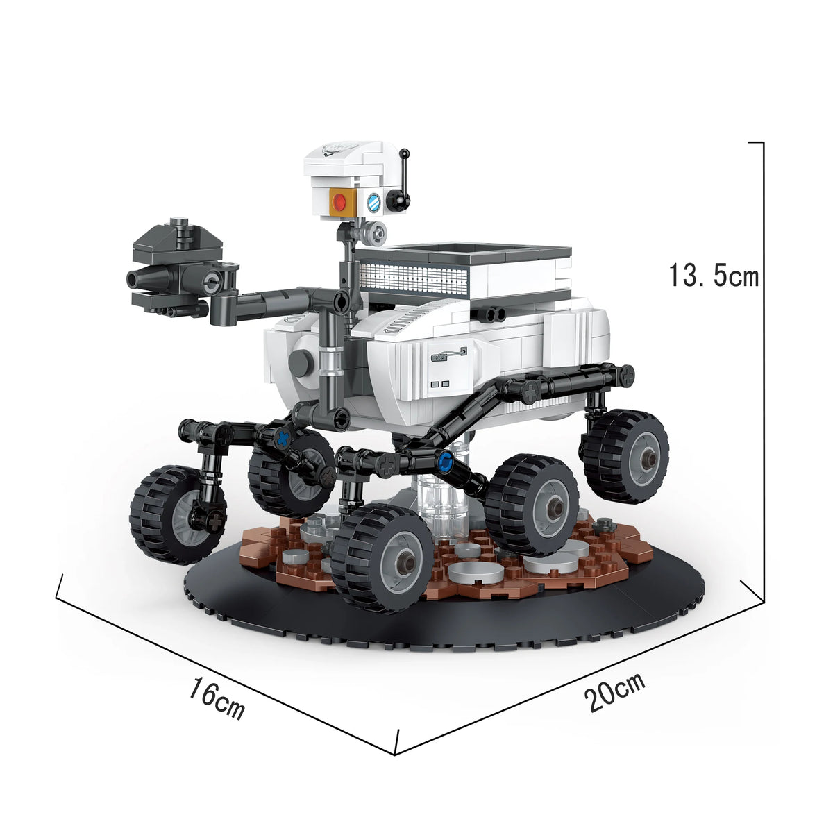 COGO Space Mars Rover Building Toy - Perfect for Home Decor or Gifting