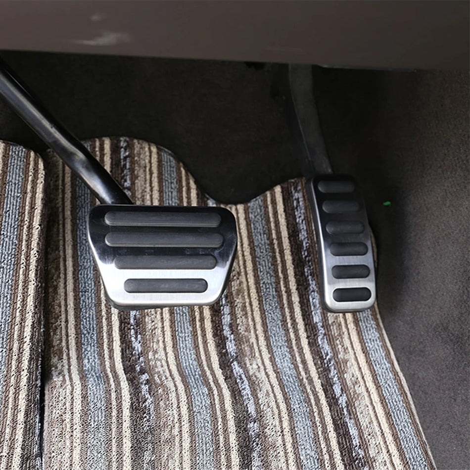 Land Rover Range Rover L405 gaspedalsskydd, rostfritt stål och gummi