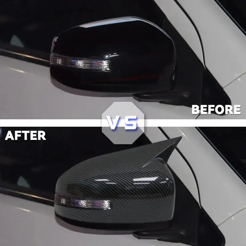 Carbon Fiber Mirror Cover Trim For Mitsubishi Lancer X 10